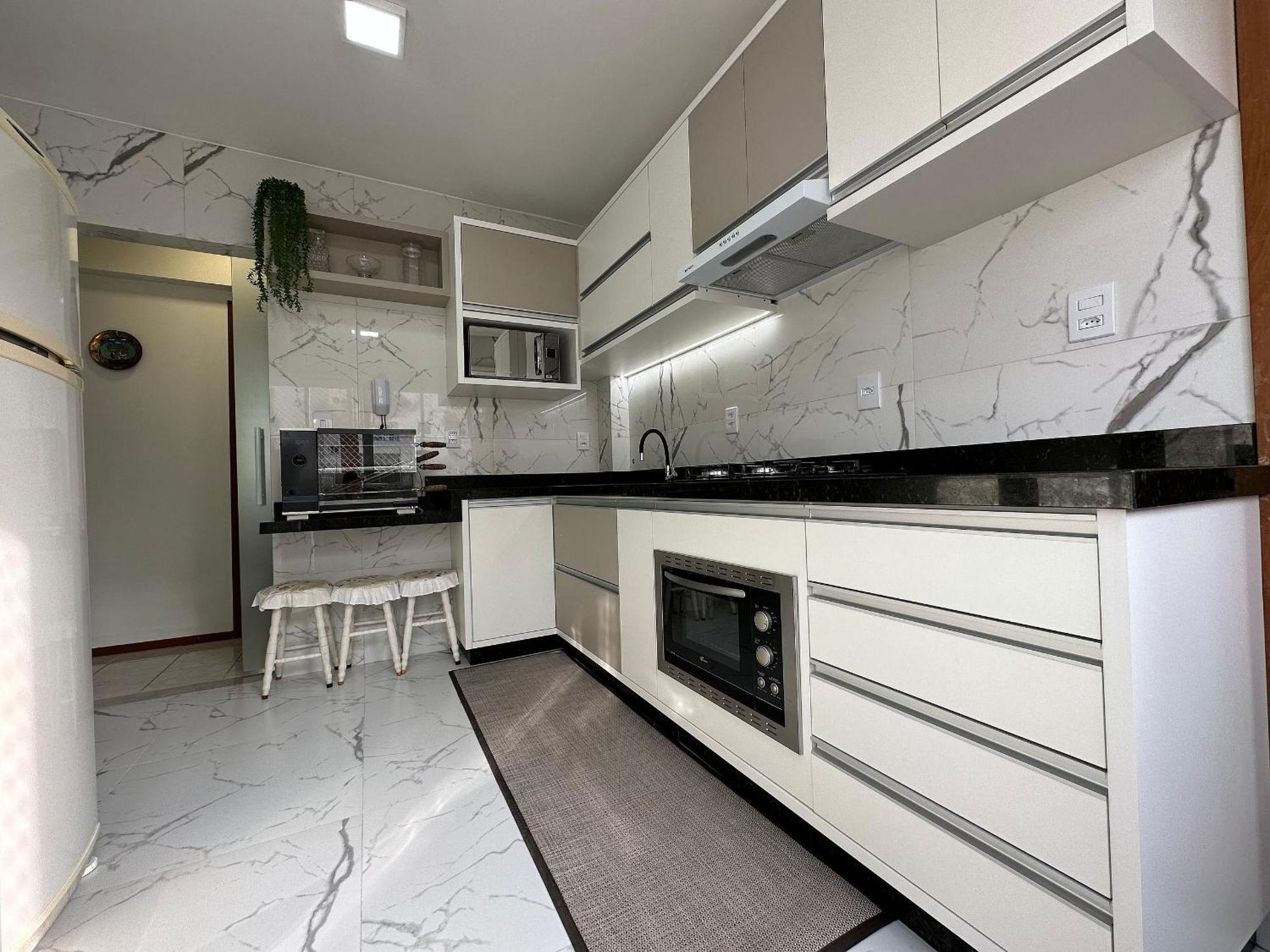 Apartamento Dd01- 3 Quartos| 3 Banheiros| Quadra Mar| Churrasq